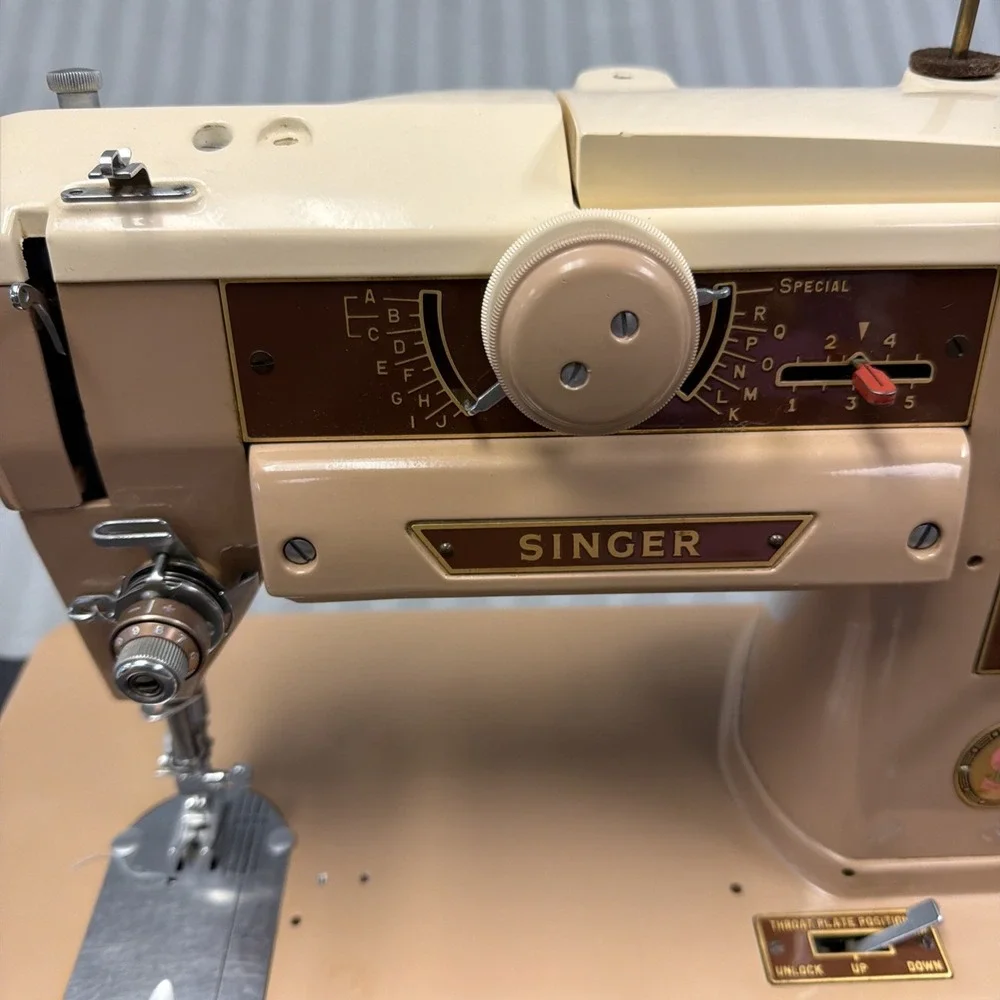 Vintage Singer 401A Sewing Machine Foot Pedal 1961 #NC029026 Read Description